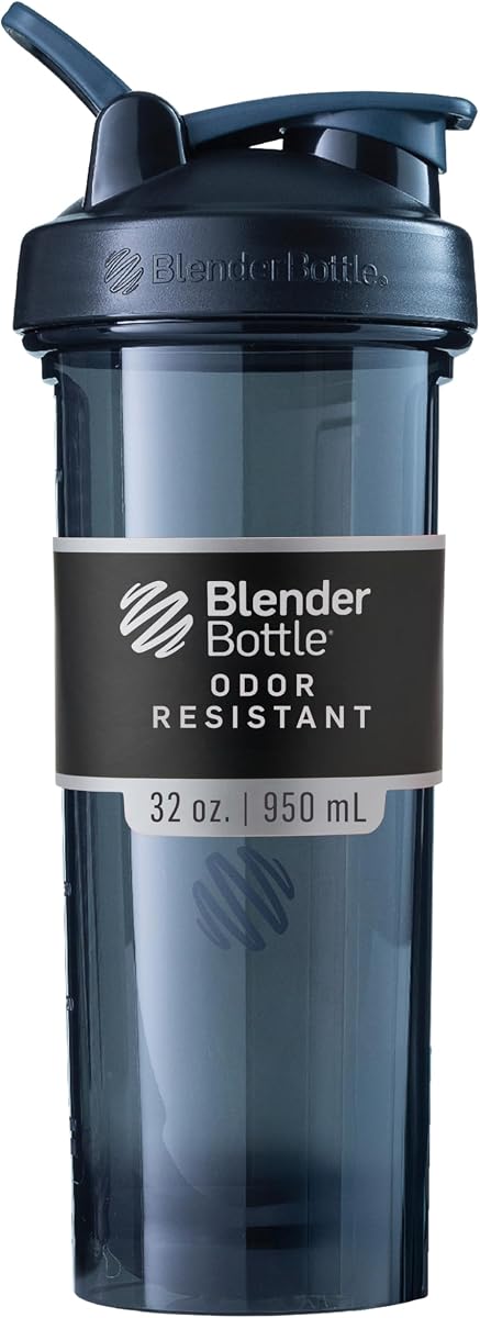 Garrafa coqueteleira BlenderBottle Pro Series, para shakes de proteína e pré-treino, 946