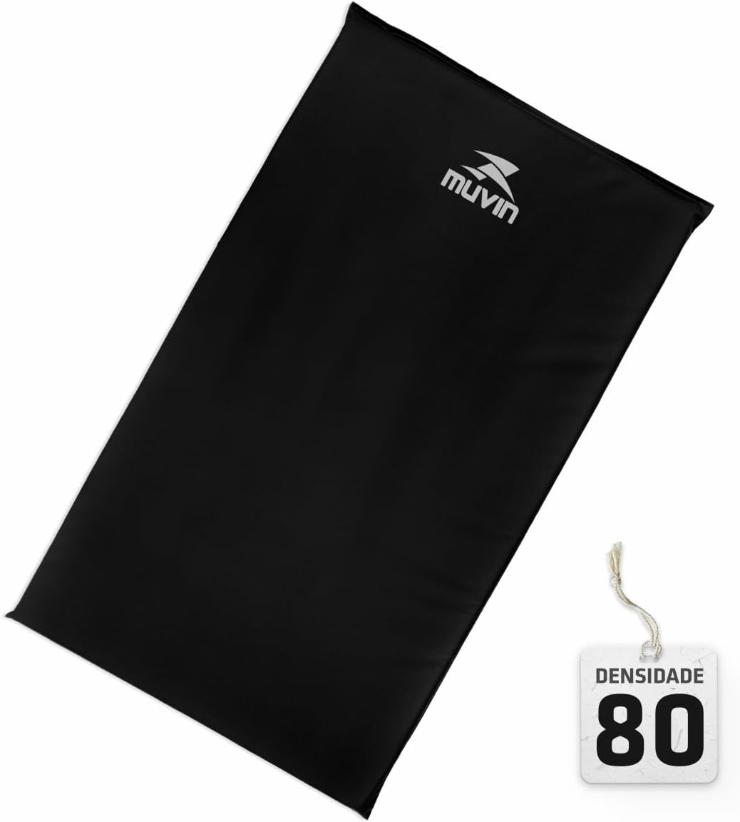 Colchonete de Academia em Espuma Alta Densidade Muvin Professional D80 - Tamanho 95cm x
