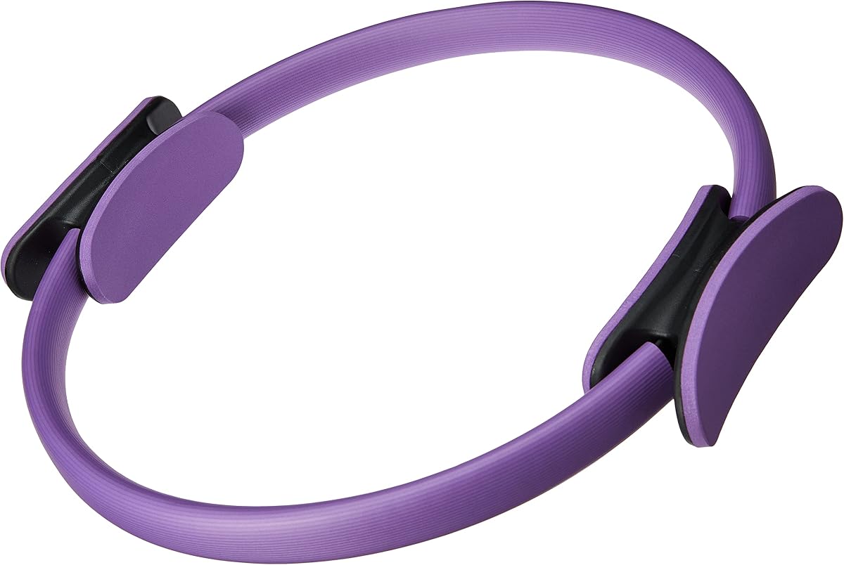Anel Arco Pilates Yoga Tonificador Flexível Fitness Treino (Roxo)