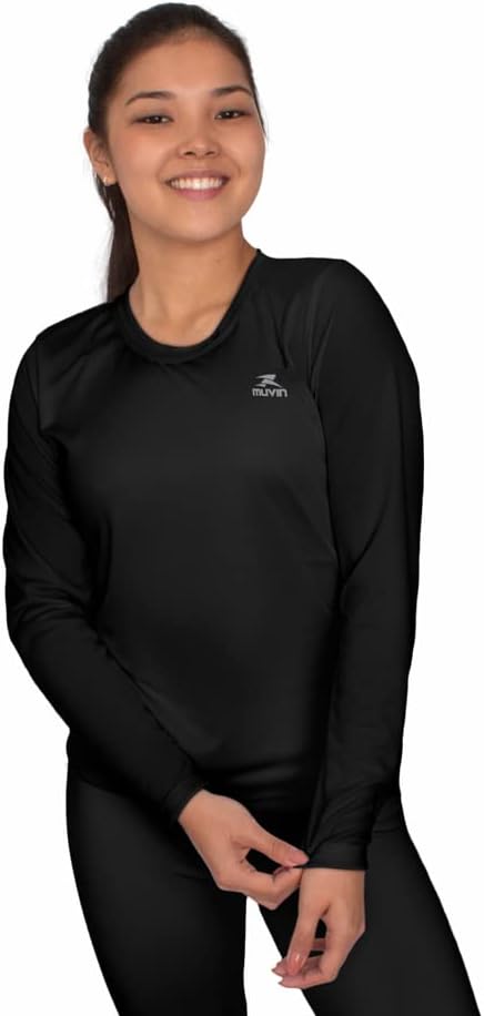 Camisa Dry Basic LS Muvin – Manga Longa – Feminina – Proteção Solar UV50 – Camiseta Para