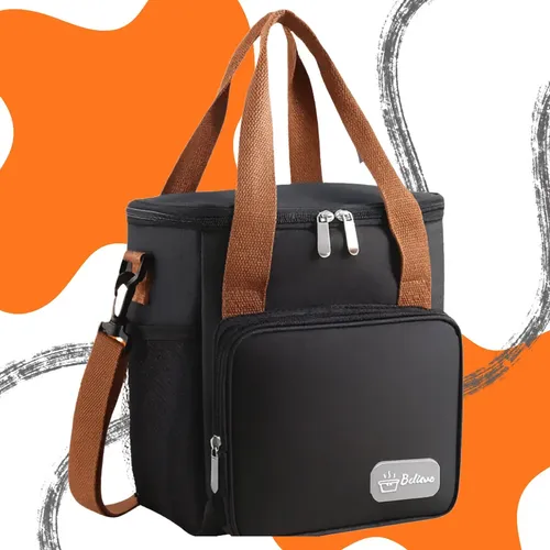 Bolsa Térmica Lancheira Marmita 12L Média Cerveja Comida Bebidas Academia Trabalho Escola
