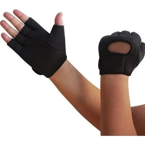 Luva Academia Treino Fitness Musculação Halteres Bike Halteres Neoprene