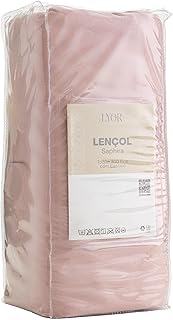 Lencol Queen Lyor Saphira Rosa