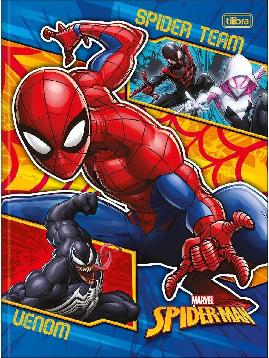 Caderno Homem Aranha TILIBRA Universitário Brochura