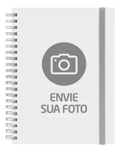 Caderno Universitário Plus Personalizado com sua Foto 240 Folhas