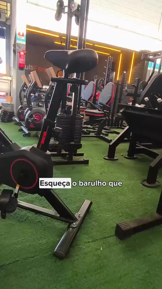 Bicicleta Ergométrica Bike Spinning 6kg Sensação Inércia Fitness Sevenfit