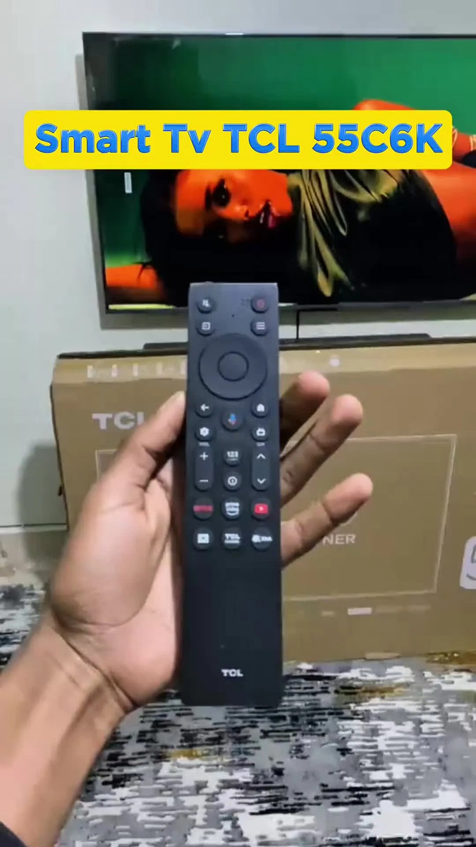 Smart TV TCL 55 QLED Mini LED 4K C6K 144Hz