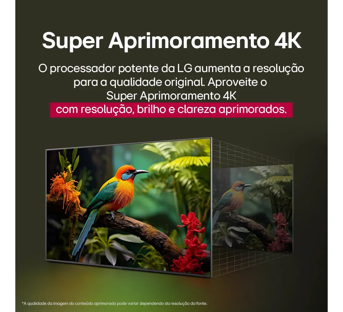 Smart TV LG UHD AI UA75 65 polegadas