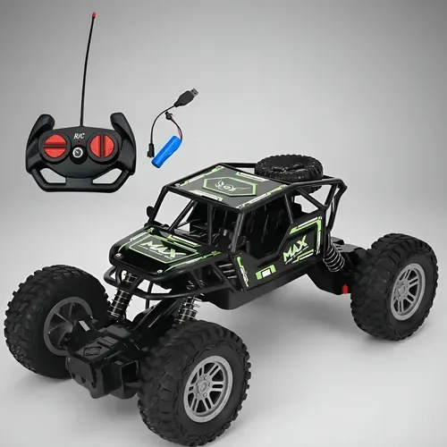 Carrinho Controle Remoto 4x4 Recarregável Brinquedo Radical