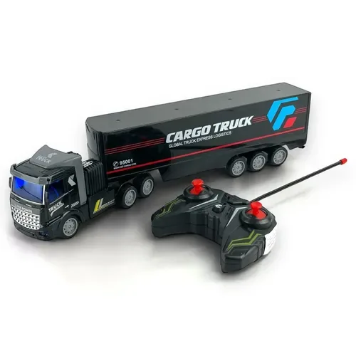 Carrinho Controle Remoto Caminhão Cargo Truck Recarregável Infantil