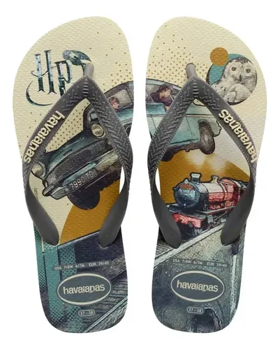 Chinelo Havaianas Harry Potter Original Unissex Presente Nf