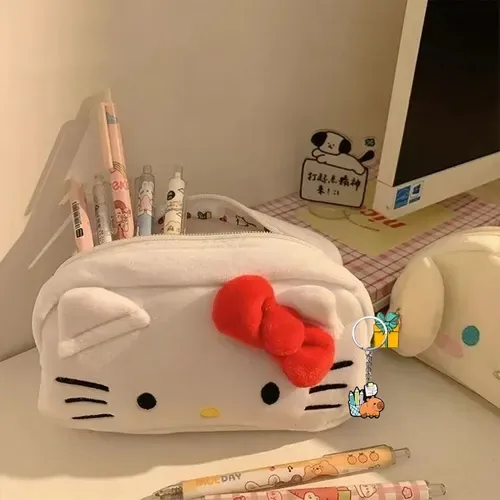 Estojo Escolar Grande Hello Kitty