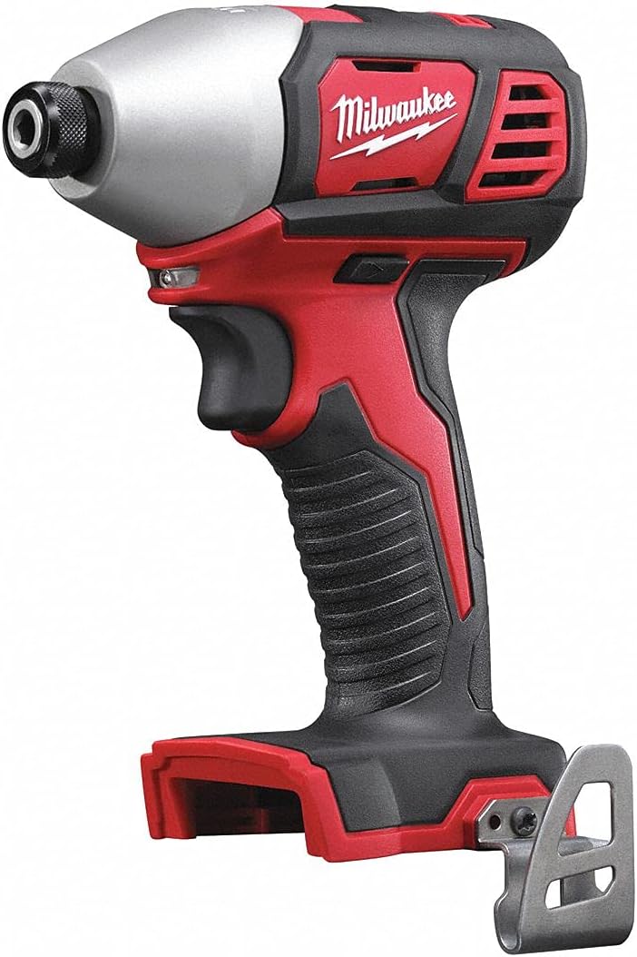Milwaukee Chave de Impacto Hexagonal de Íon de Lítio 2656-20 M18 18 V 1/4 polegada com 1.500