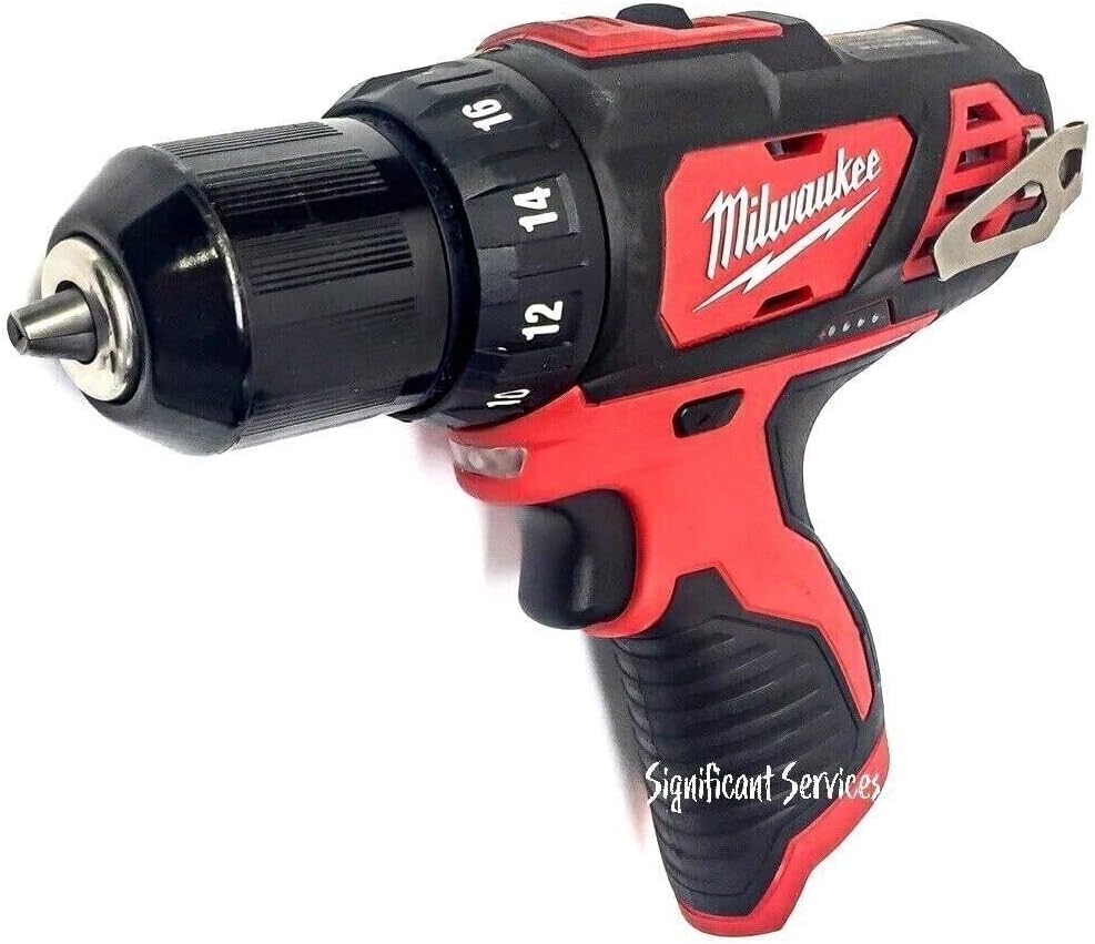 Milwaukee Furadeira M12 12V 3/8 polegadas (2407-20) (somente ferramenta desencapada - bateria