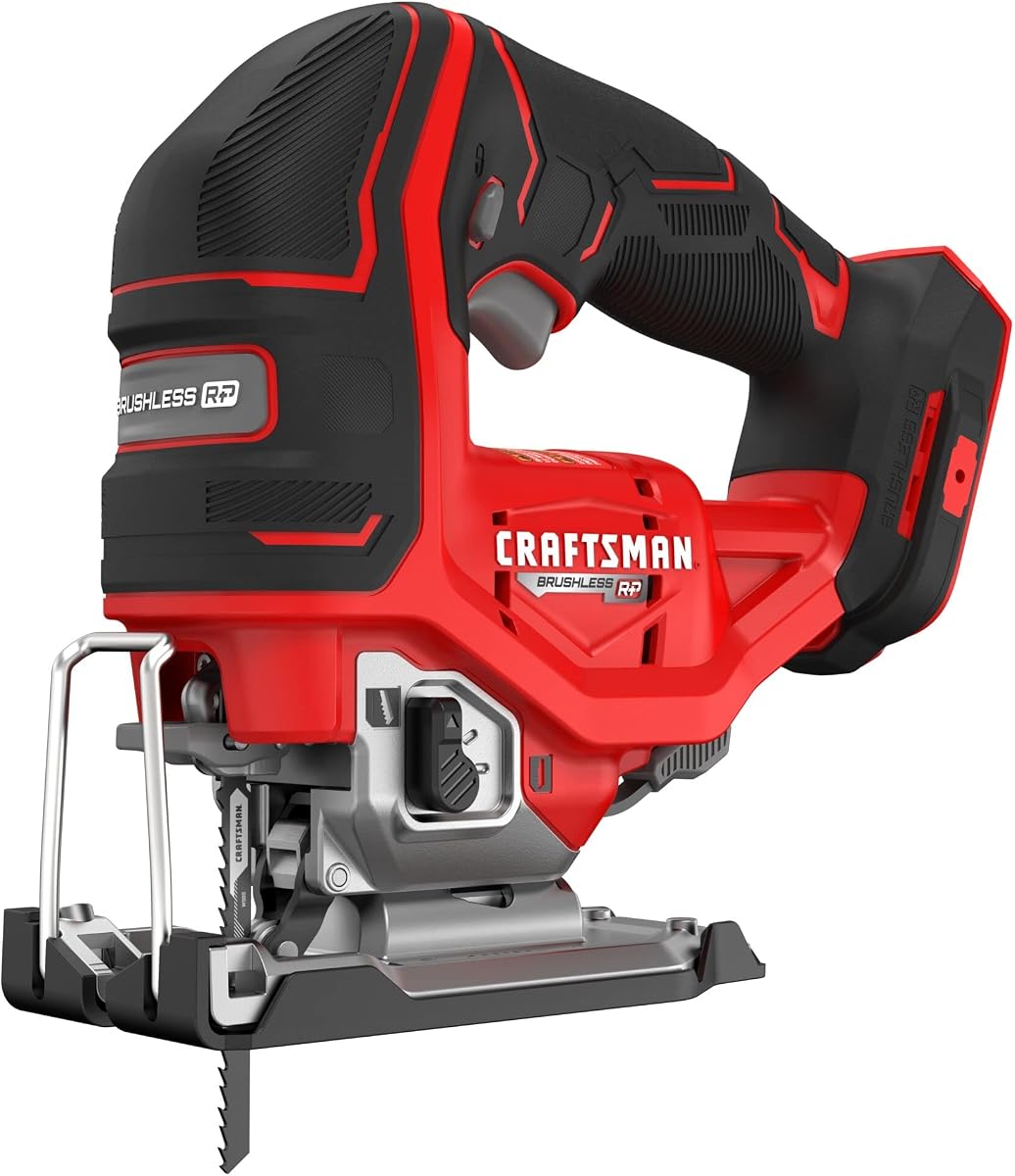 CRAFTSMAN V20 RP Serra tico-tico-tico sem fio, 3 configurações orbitais, até 3.200 SPM
