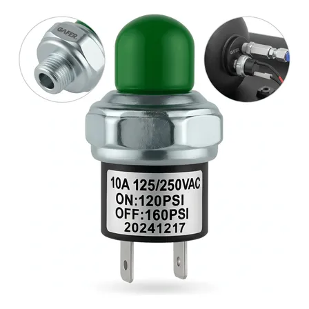 Pressostato Cebolinha 1/4 120160psi Compressor Suspensão Ar