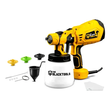 A Pistola De Pintura Hvlp 1.4l 600w Com 4 Bicos Tpp150
