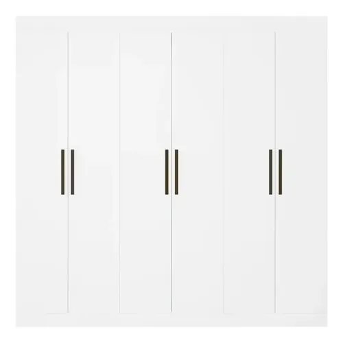 Guarda-roupa Casal Bartira Ville 6 Portas e 2 Gavetas