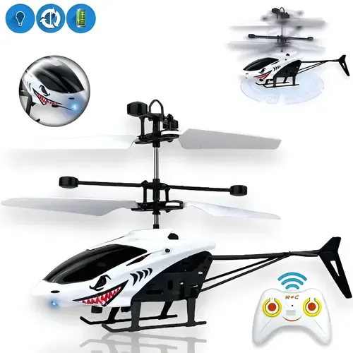 Helicóptero Controle Remoto Bateria Recarregável Voa de Verdade