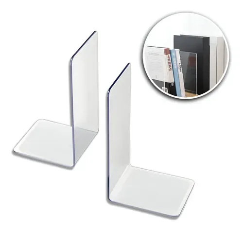 Kit 5 Pares Aparador Livros Organizador Lateral Bibliocanto
