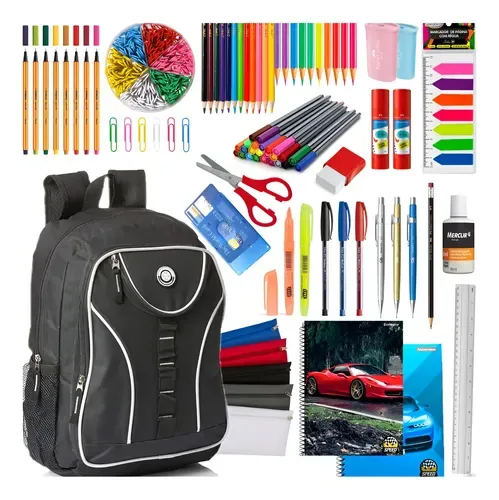 Material Escolar Kit Completo Ensino Médio/Faculdade - Envio Full