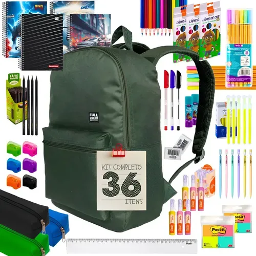 Material Escolar Kit Completo Ensino Volta às Aulas Promoção