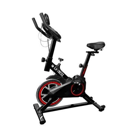 Bicicleta Spinning Premium Liftness Com Visor E Medidor De Pulso