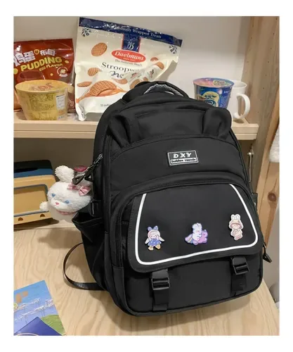 Mochila Escolar 42x30 cm Estilo Simples Moderno