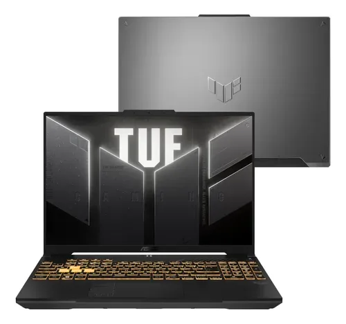 Notebook Asus Tuf Gaming F16, Nvidia Rtx 3050, Intel Core 5 210h 2,2 Ghz, 8GB RAM, 512GB SSD, Keepos Linux, Tela 16 Fhd+ Nível Ips 144hz, Mecha Gray - Fx607vj-rl002 Cinza