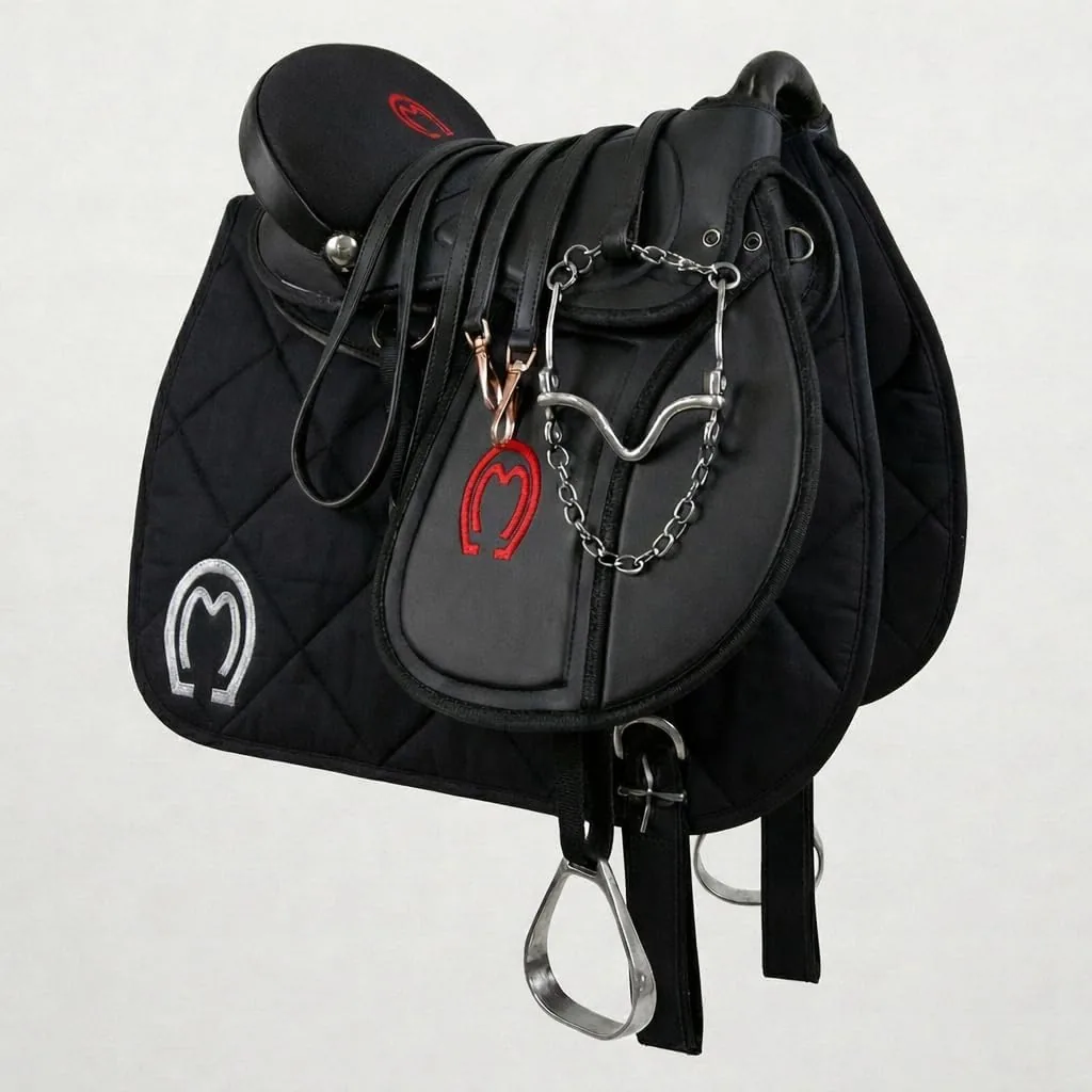 Sela para Cavalo Mangalarga + kit completo pronta para uso
