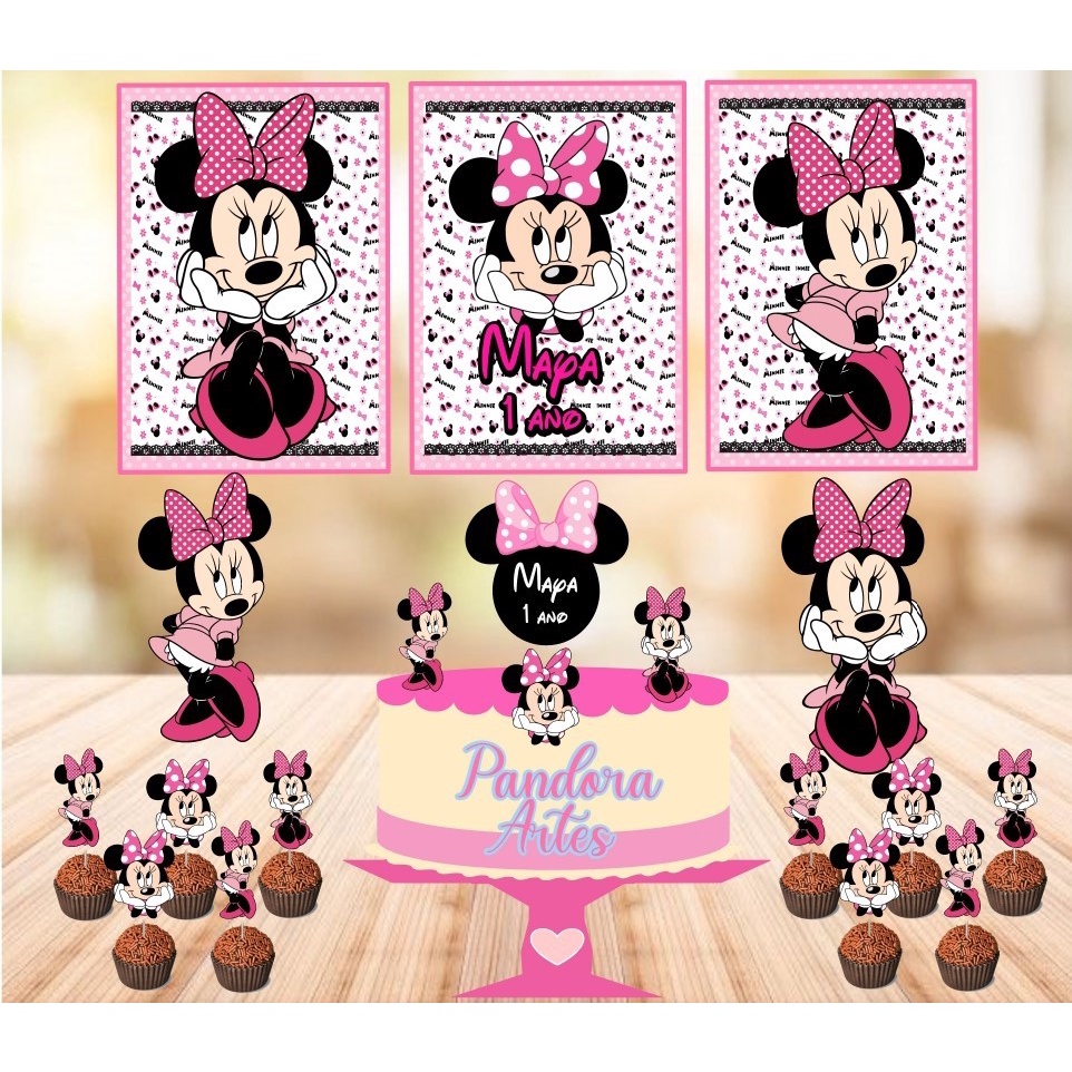 Kit Festa simples, só um bolinho - MONTAMOS EM QUALQUER TEMA