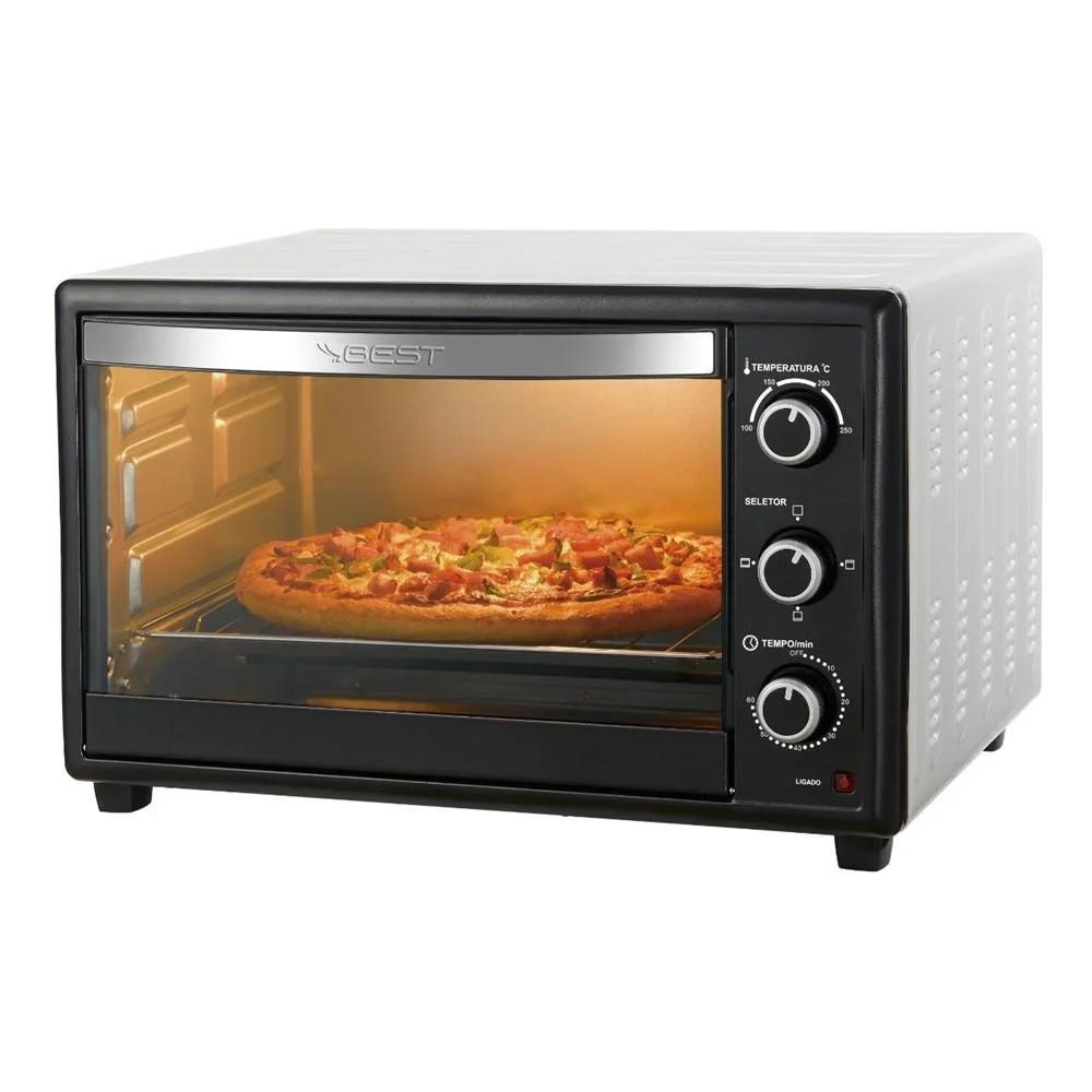 Forno Eletrico de Bancada Best 50 Litros 1800W Preto