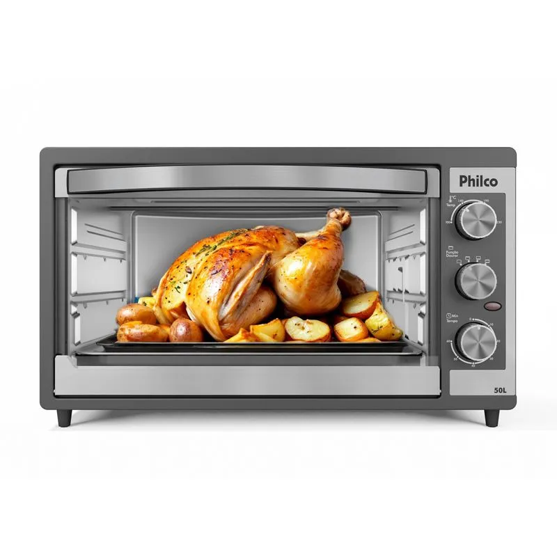 Forno Eletrico Philco PFE52P 50L Preto com Grill 127V