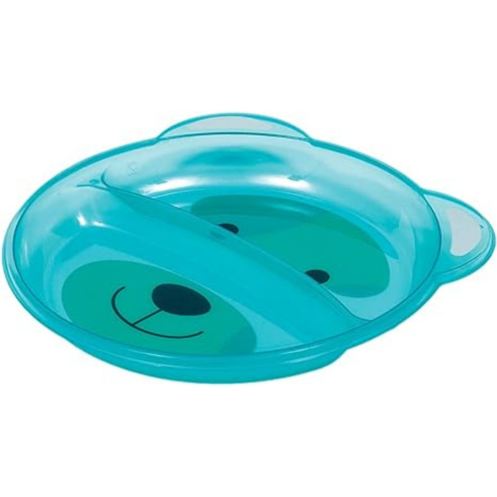 Kit Introdução Alimentar Buba Prato Urisnho com Divisória Copo com Alça Talheres Termossensíveis Babador Gumy