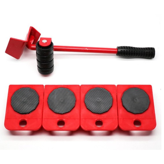 Kit Movedor de Móveis Pesados com 5 Peças