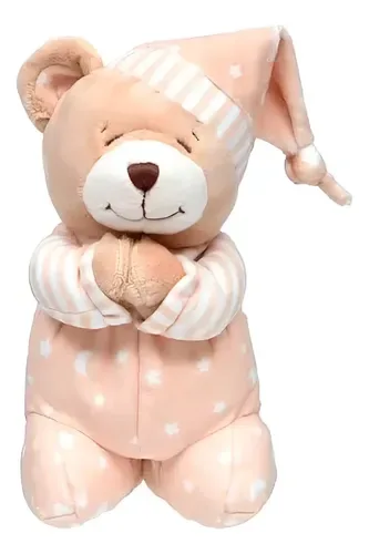 Ursinho Que Reza Menina/menino Pelúcia Hipoalergênico Buba